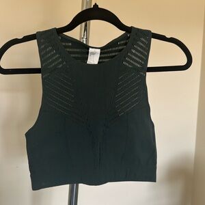 Green Fabletics Sports Bra